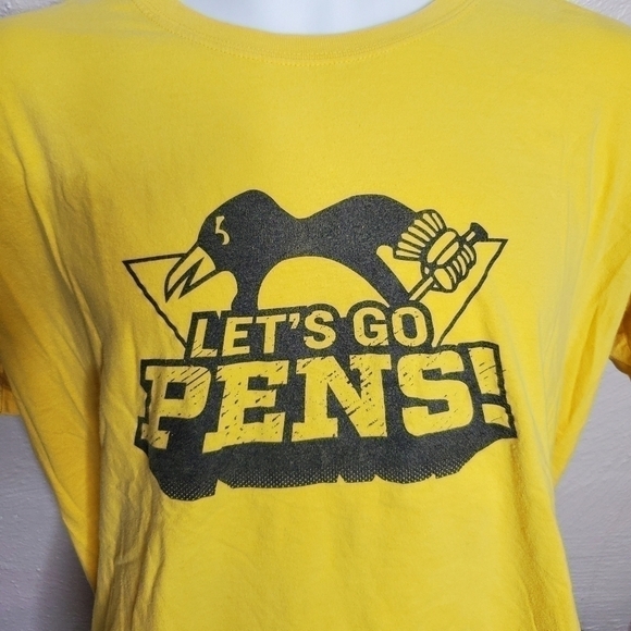 Pittsburgh Penguins Lets Go Pens SGA T-Shirt Men Size XL - Picture 8 of 10